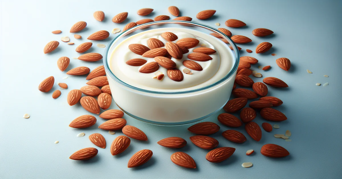 almond-yogurt